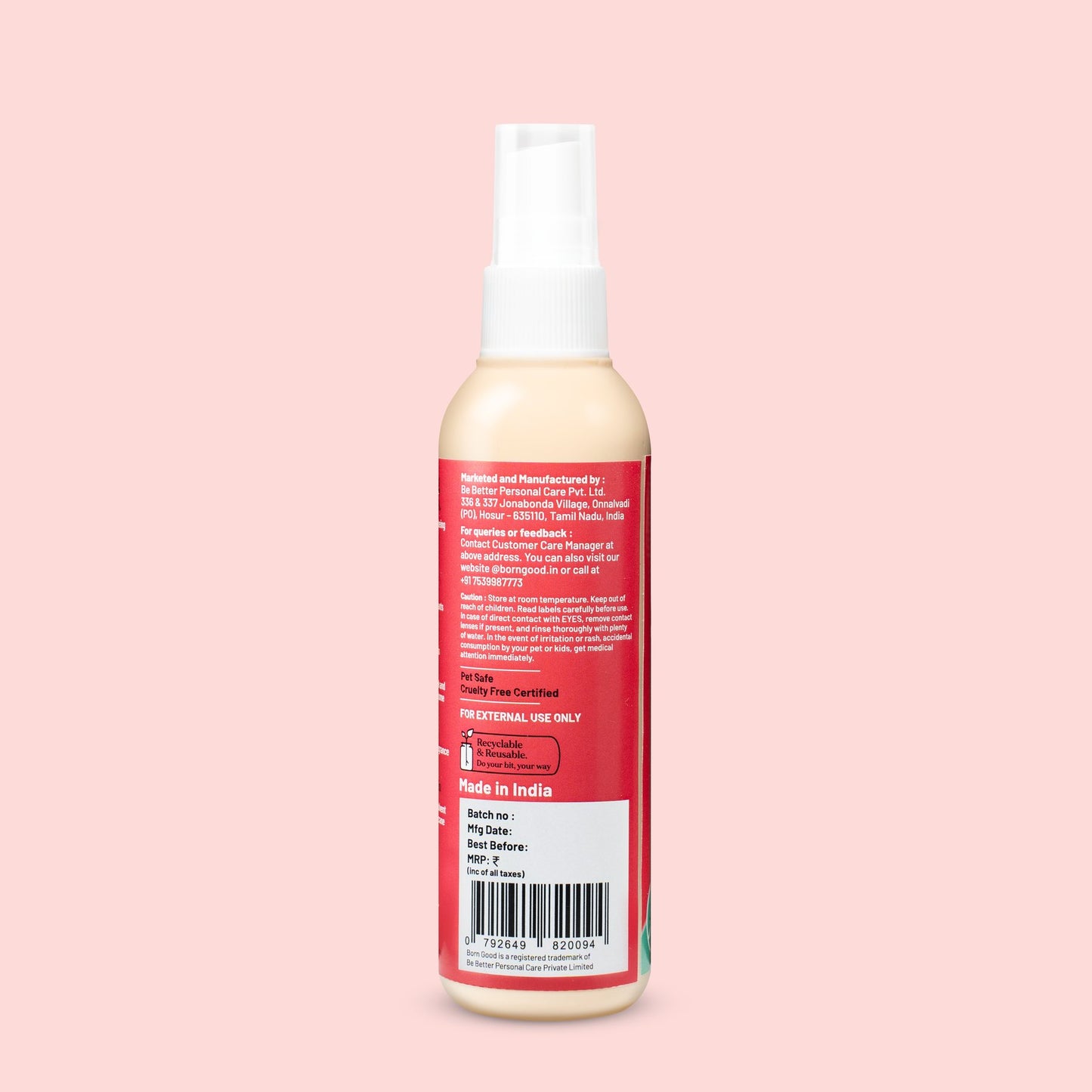 Born Good Cockroach repellent
