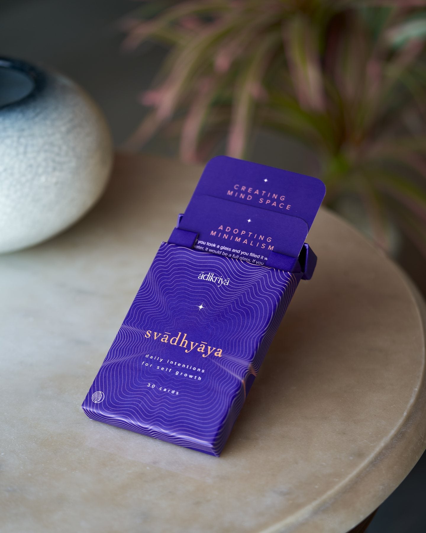 Adikriya Svādhyāya: Intention Cards for Mindful Living