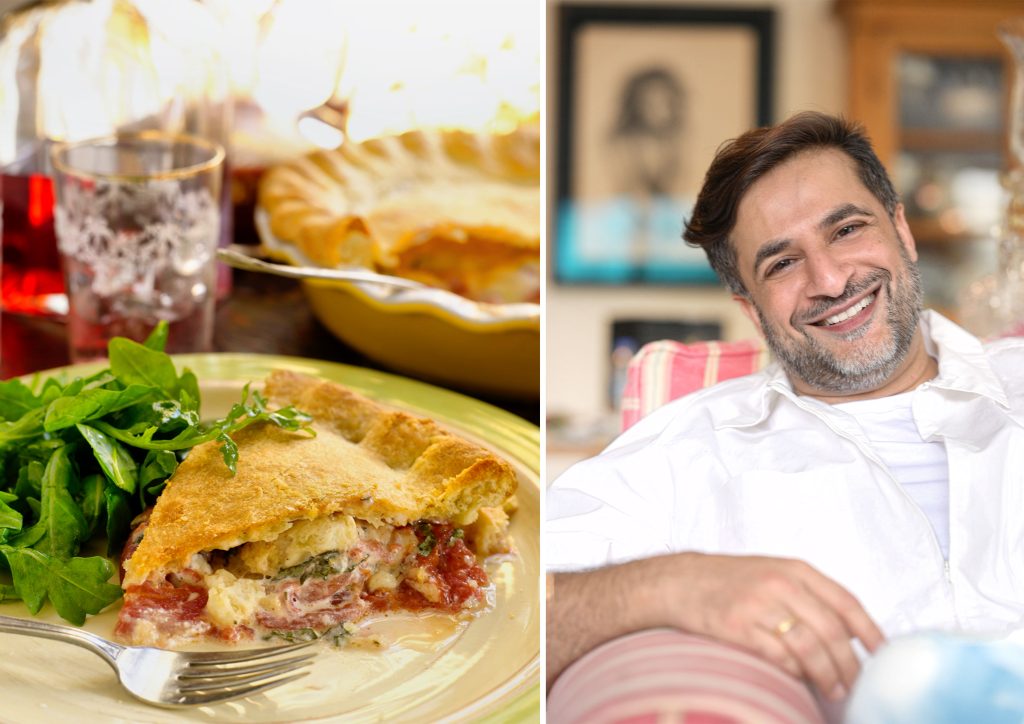 Summer Tomato Pie by Chef Suvir Saran