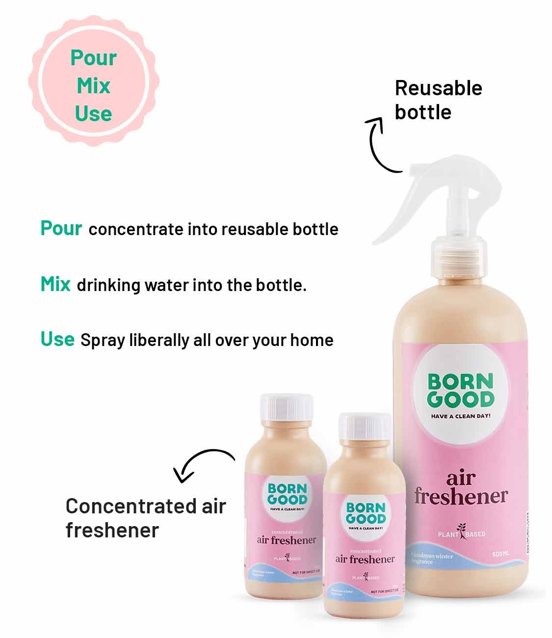 Born Good Conc. Air Freshner - Himalayan Winter