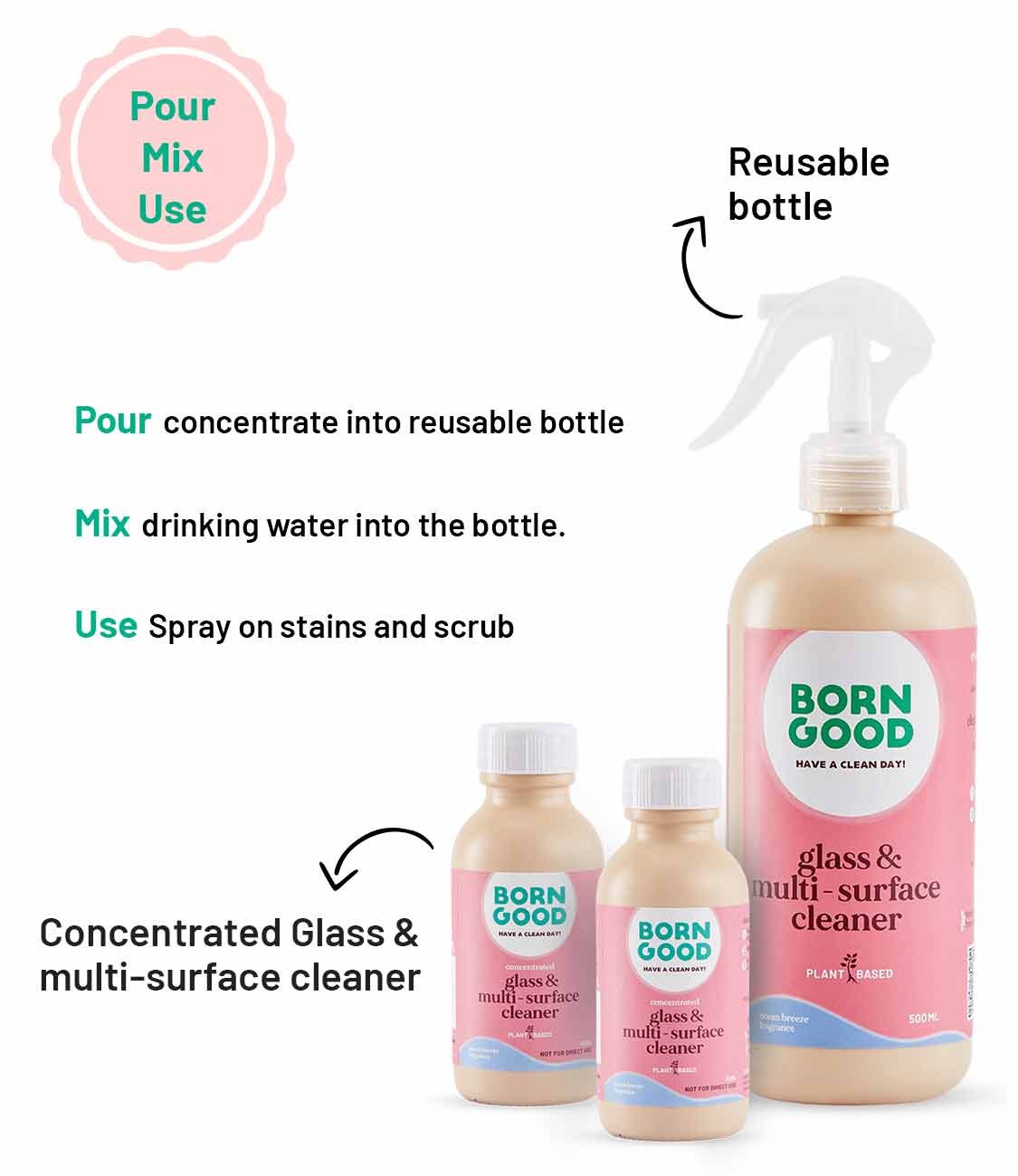 Born Good Conc. Floor Cleaner – Turkish Apple Wood