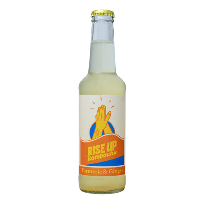 Rise Up Kombucha Turmeric Ginger