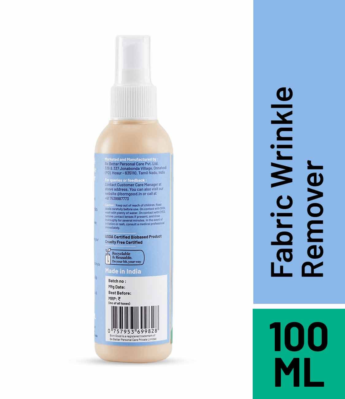 Born Good Fabric Wrinkle Remover