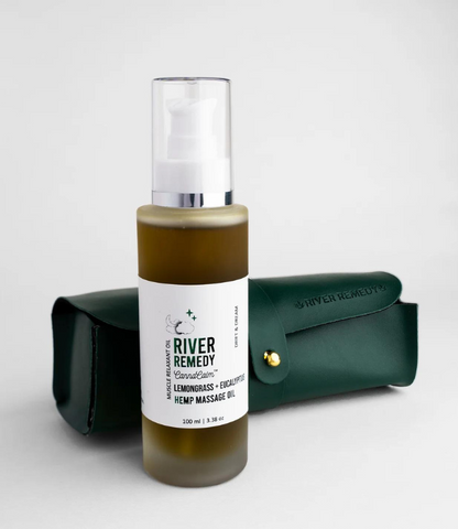 River Remedy Massage Oil Lemongrass Eucalyptus