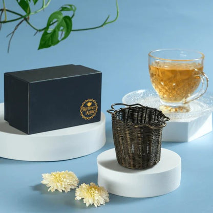 Karma Kettle Brass Basket Tea Strainer