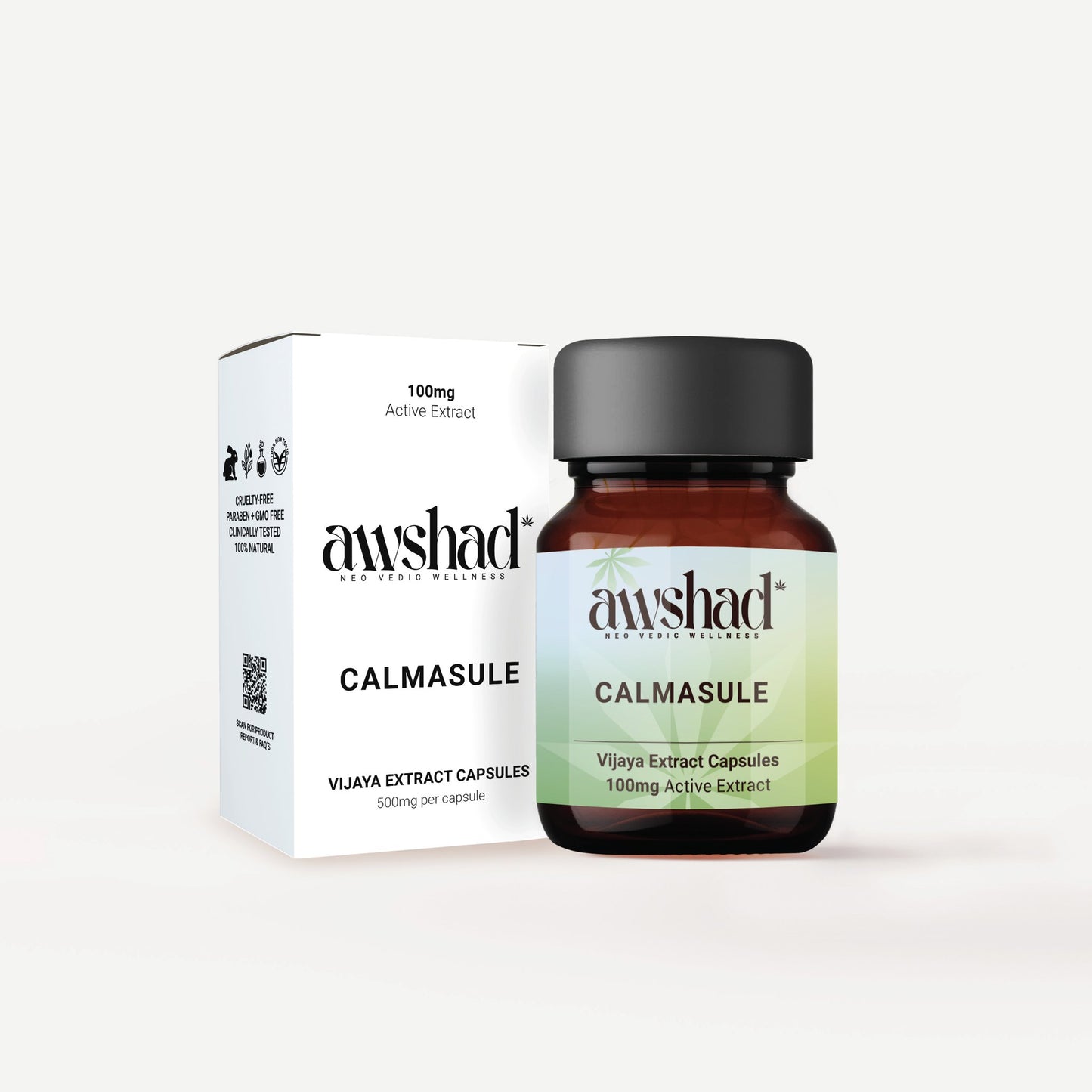 Awshad Calmasule bottle with box