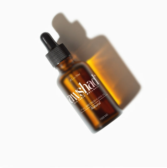 Awshad 1500mg CBD Oil Natural bottle