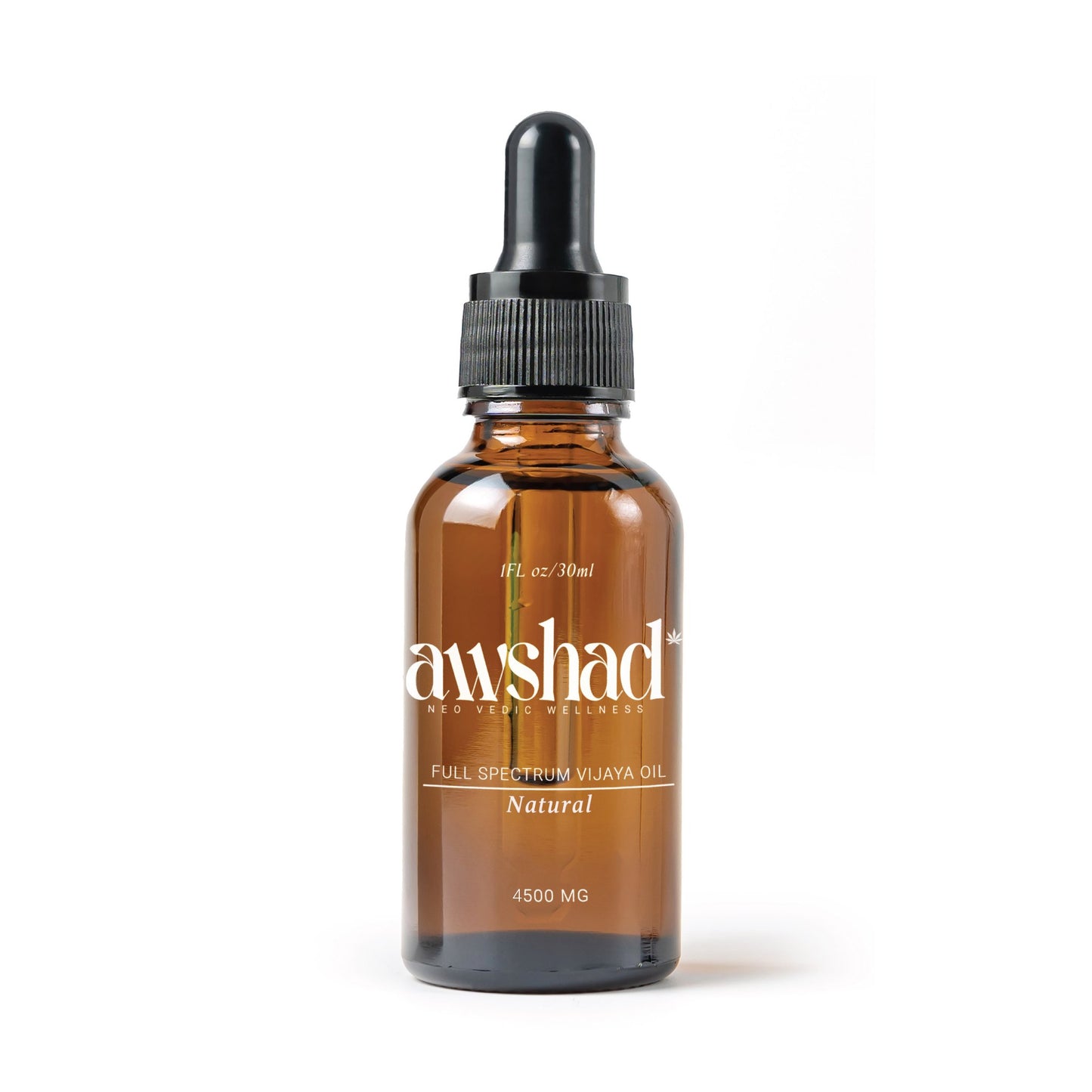 Awshad 4500mg CBD Oil Natural bottle