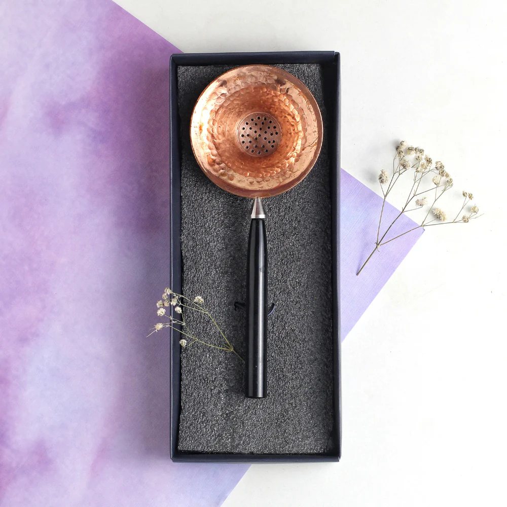 Karma Kettle Copper Antique Tea Strainer