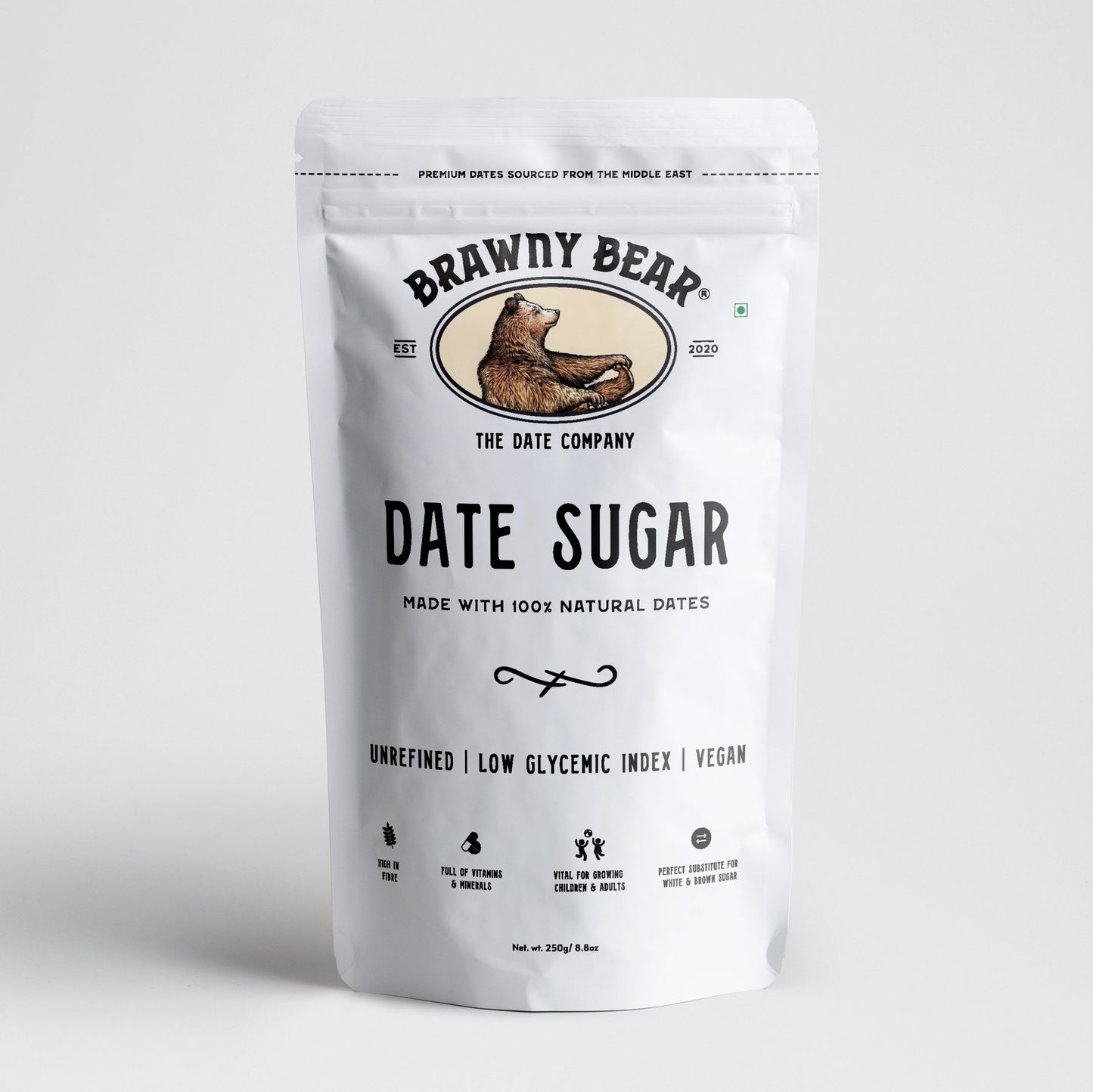 Brawny Bear Date Sugar