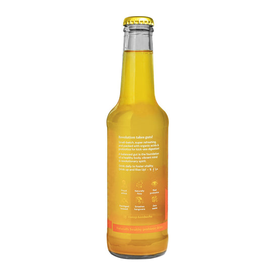 Rise Up Kombucha Lemon Ginger