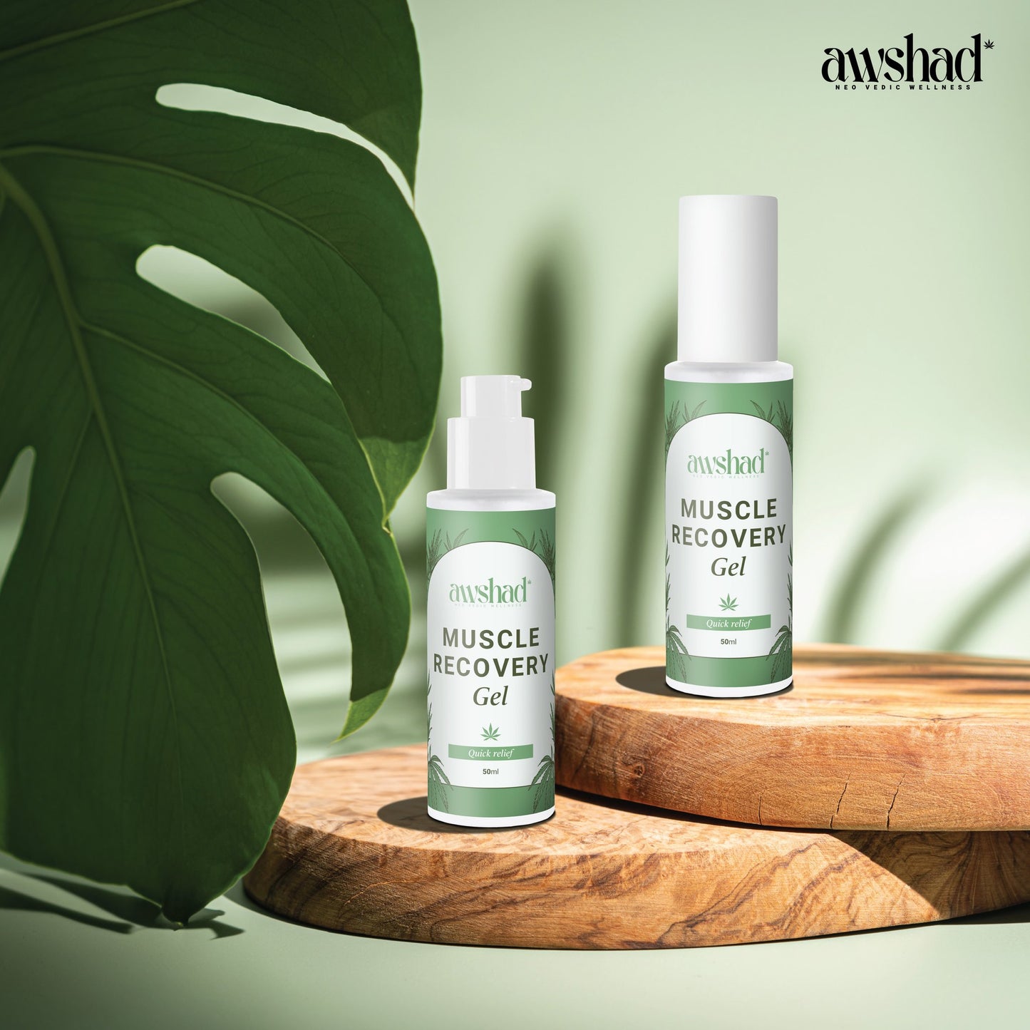 Awshad Muscle Recovery Gel lifestyle product image