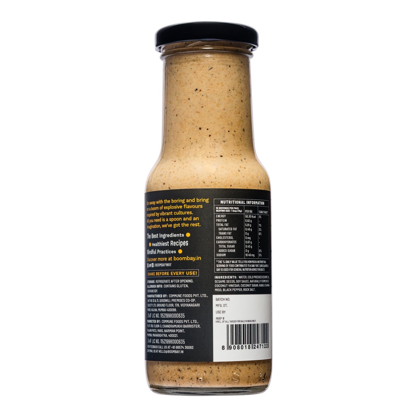 Boombay Roasted Sesame