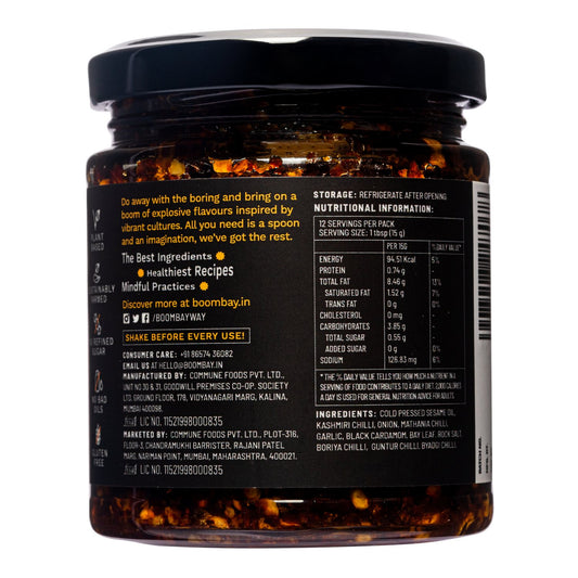 Boombay Five Chilli Oil