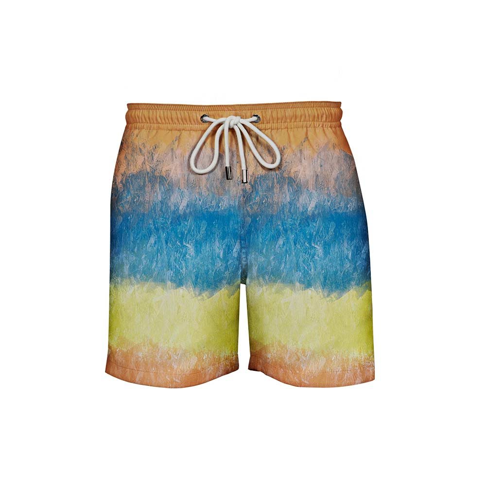 House of Malabar Swim Shorts - Sunset Hues