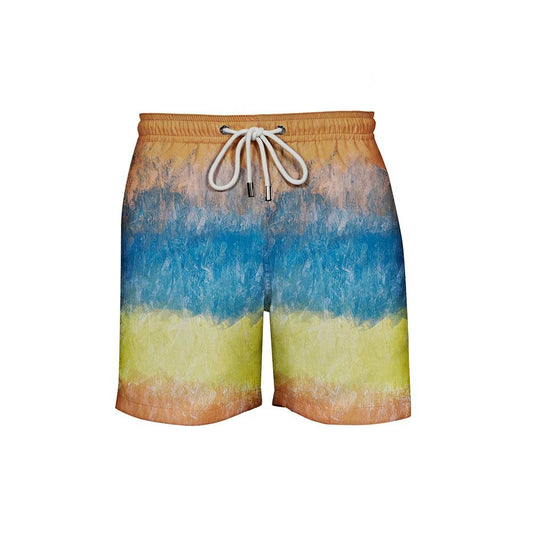 House of Malabar Swim Shorts - Sunset Hues